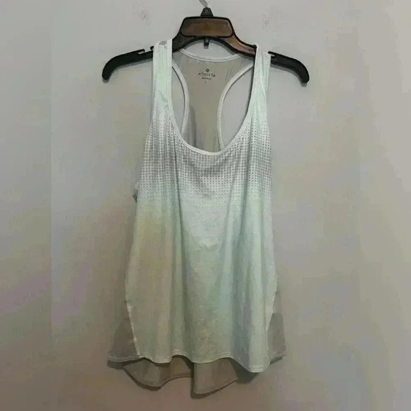 ATHLETA Women’s Galactic Tank Top Size Large Blue/Gray - Picture 1 of 4